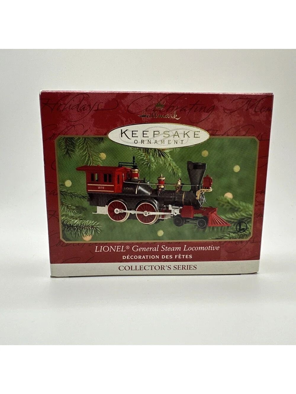 2000 Hallmark Lionel General Steam Locomotive Diecast Keepsake Ornament